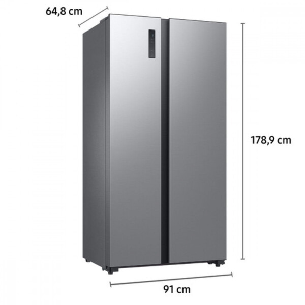 Geladeira Side By Side Rs52 Com All Around Cooling 490l 2 Portas