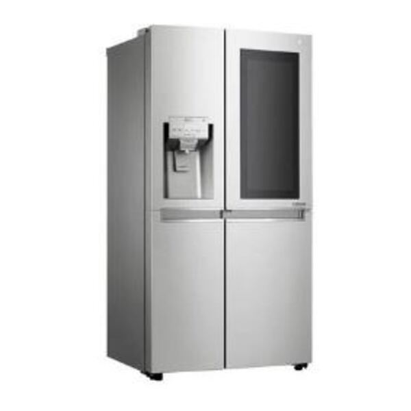 Geladeira Smart Lg Side By Side 601l Inverter Inox Com Instav