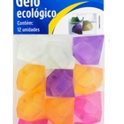 Gelo Coloridos Silicone Artificial Reutilizável Ecológico Par