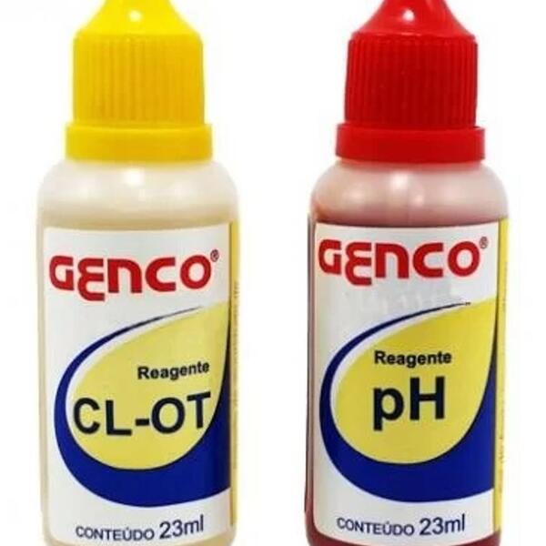 Kit Solu&ccedil;&atilde;o Reagente De Ph E Cloro Genco Para Piscina | Leroy Merlin