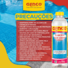 Genpool Algicida De Choque E Manutenção 1 Litro - Genco