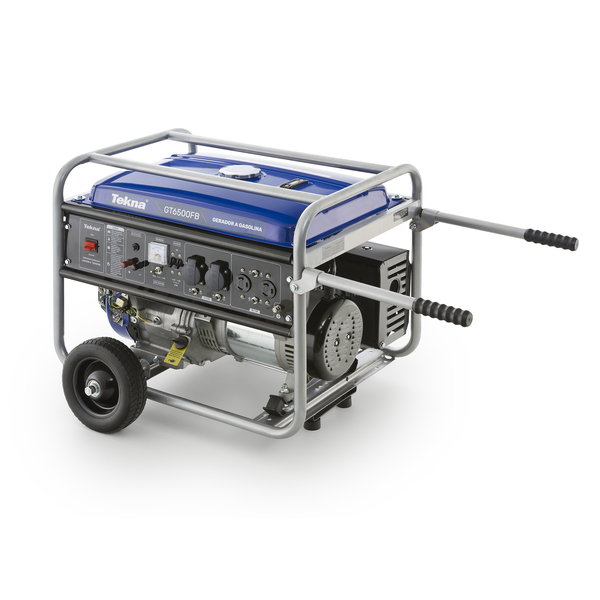 Gerador a Gasolina 4 Tempos 6000 Watts com 13HP e 389CC Bivolt Tekna