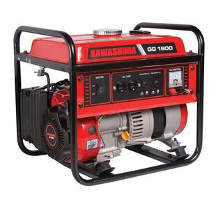 Foto de Gerador À Gasolina Kawashima Gg1500-120 1,2kw Mono 120v 60hz