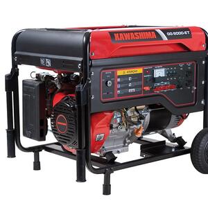 Foto de Gerador À Gasolina Kawashima Gg6000-et380 6,0kw Trifase 380 2