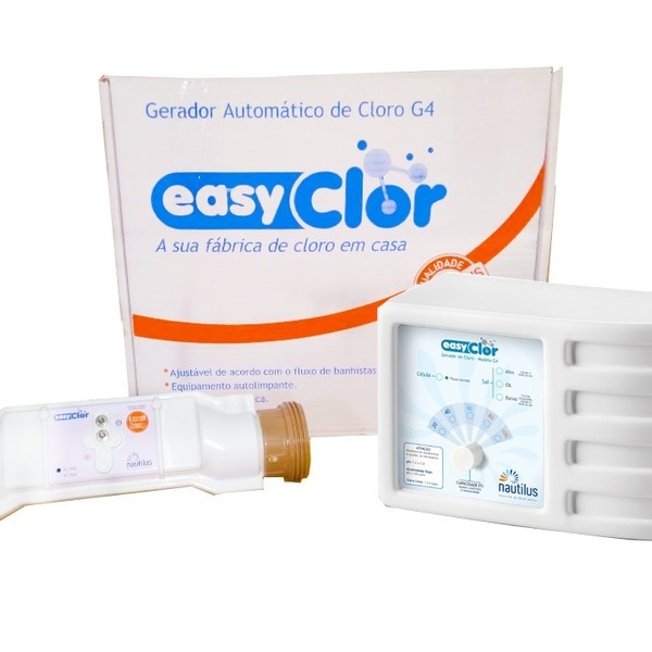 Gerador De Cloro P/ Piscina Nautilus Modelo 25al Clorador