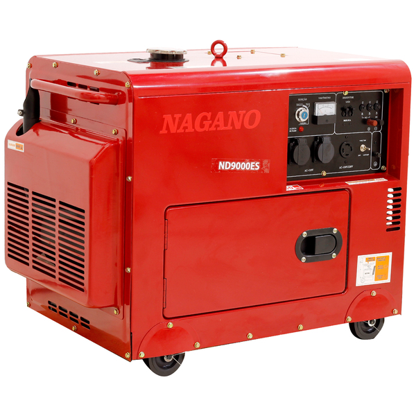 Gerador De Energia A Diesel Silenciado Monofasico 8kva 110-22