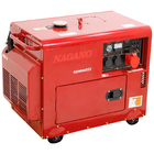 Gerador De Energia A Diesel Silenciado Trifásico 8kva 110-220