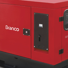 Gerador de Energia à Diesel Cabinado 18,75Kva Motor 29HP 4 Tempos 65L BD-19000E3S 380V (440V) Branco