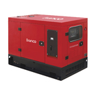 Gerador de Energia à Diesel Cabinado 18,75Kva Motor 29HP 4 Tempos 65L BD-19000E3S 380V (440V) Branco
