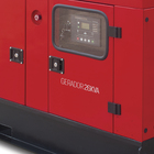 Gerador de Energia à Diesel Cabinado 26,25Kva Motor 42HP 4 Tempos 80L BD-26000E3S 220V Branco