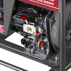 Gerador de Energia à Diesel 2Kva Motor 5HP 4 Tempos 11L BD-2500E Bivolt Branco