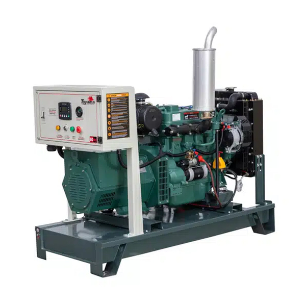 Gerador de Energia a Diesel Aberto 33 Kva 220V com AVR TDMG30E3 Toyama