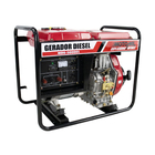 Gerador de Energia à Diesel 4,3Kva Motor 10HP 4 Tempos 12,5L MDG-5000CL Bivolt Motomil