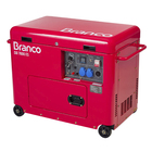 Gerador de Energia Diesel 7Kva BD-7000ES Monofásico Bivolt Branco Motores