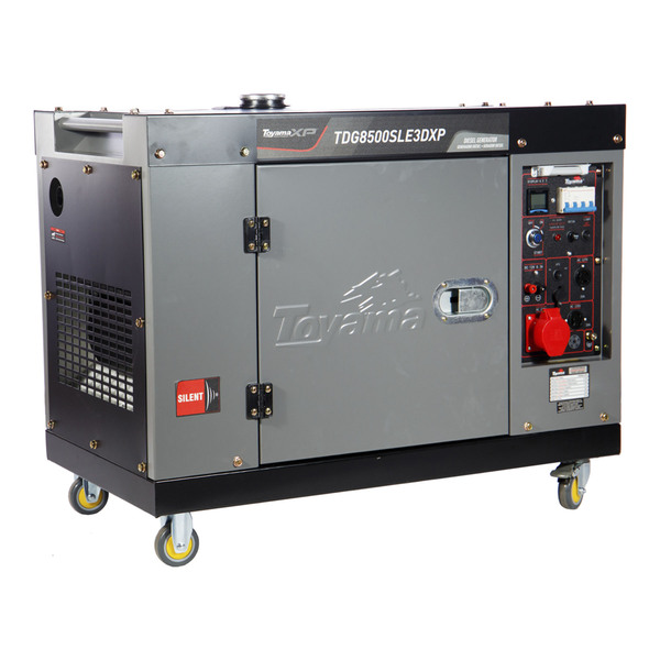 Gerador de Energia Diesel Cabinado 7 Kva 220V TDG8500SLE3DXP Toyama
