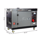 Gerador de Energia Diesel Cabinado 7 Kva 220V TDG8500SLE3DXP Toyama