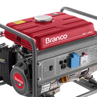 Gerador de Energia à Gasolina 1,1Kva Motor 2,80HP 4 Tempos 5L B4T-1300 127V (110V) Branco