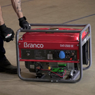 Gerador de Energia à Gasolina 2Kva Motor 6,50HP 4 Tempos 15L B4T-2500SE Bivolt Branco