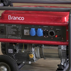 Gerador de Energia à Gasolina 6Kva Motor 15HP 4 Tempos 25L B4T-8000 Bivolt Branco