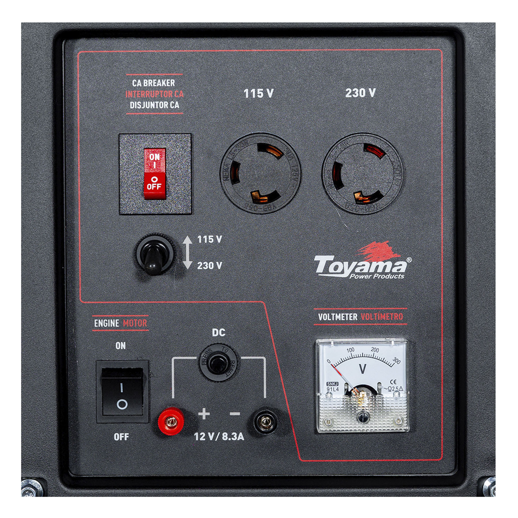 Gerador de Energia a Gasolina Aberto 2,5 Kva Bivolt com AVR