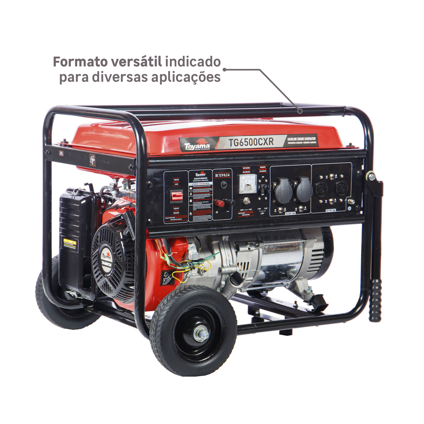 Formato versátil indicado para diversas aplicações