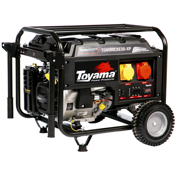 Gerador de Energia Gasolina Comum 8,1 Kva 220V TG8000CX3ED-XP Toyama