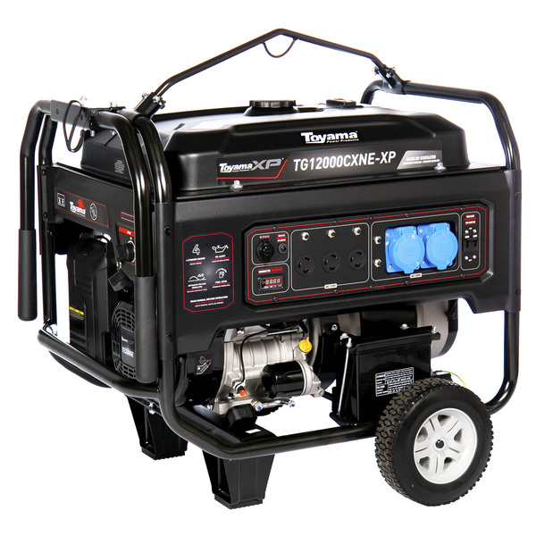Gerador de Energia Gasolina Comum 9,5 Kva Bivolt TG12000CXNE-XP Toyama