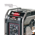 Gerador de Energia Gasolina Inverter 3,5 Kva 127V (110V) TG4000IP-XP-120V Toyama