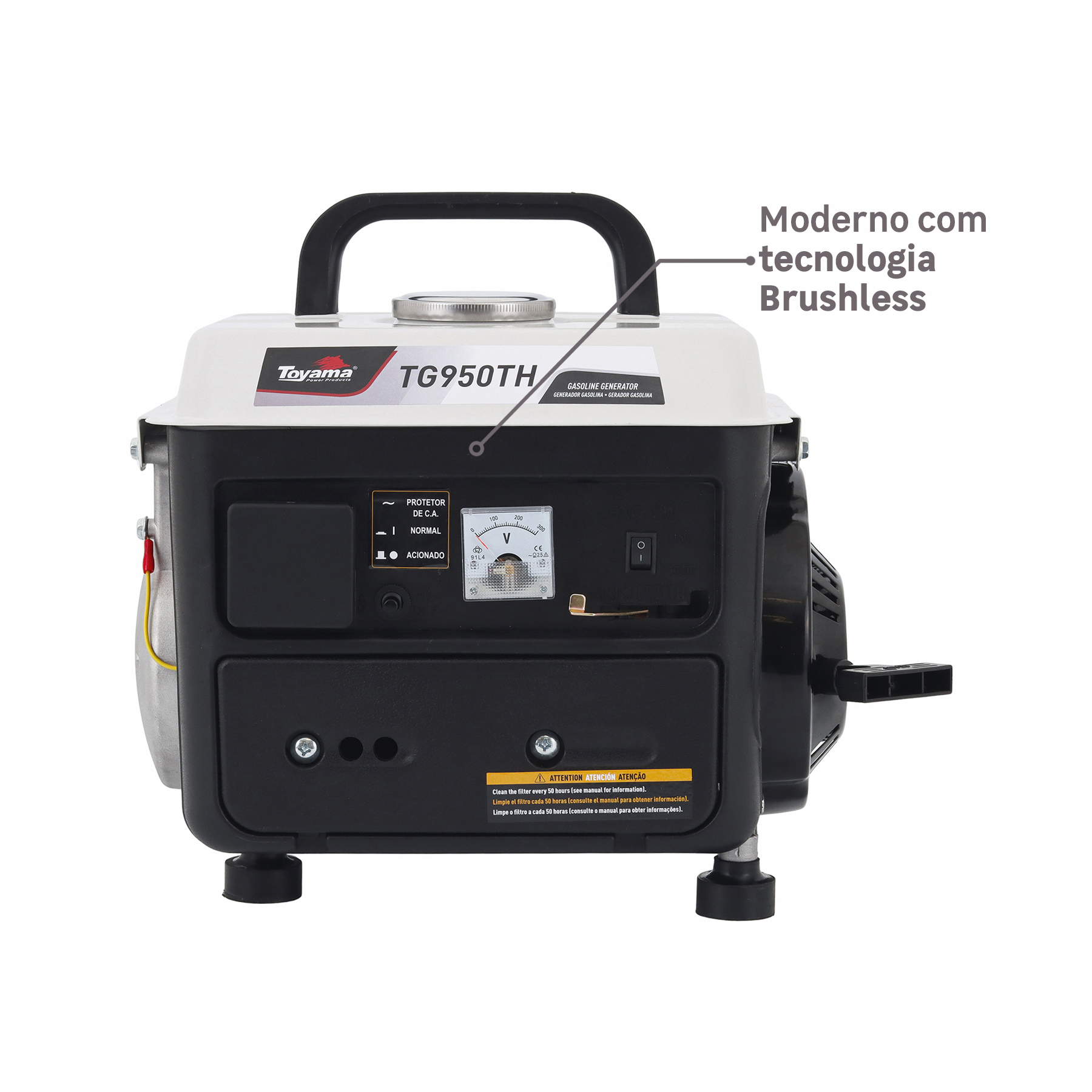 Moderno com tecnologia Brushless