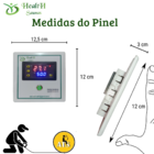 Gerador De Vapor Inox Elétrico Digital 9kw Trifasico  220v He