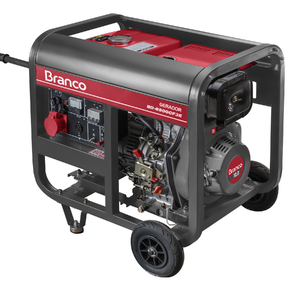 Foto de Gerador de Energia Diesel 5 Kva 220V BD-6500E3 Branco