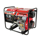 Gerador de Energia à Diesel 4,3Kva Motor 10HP 4 Tempos 12,5L MDGT-5000CLE 220V|380V (440V) Motomil
