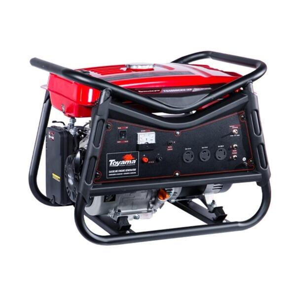 Gerador Gasolina Toyama 4.0kva Avr Bivolt Quadro "v" Sensor D