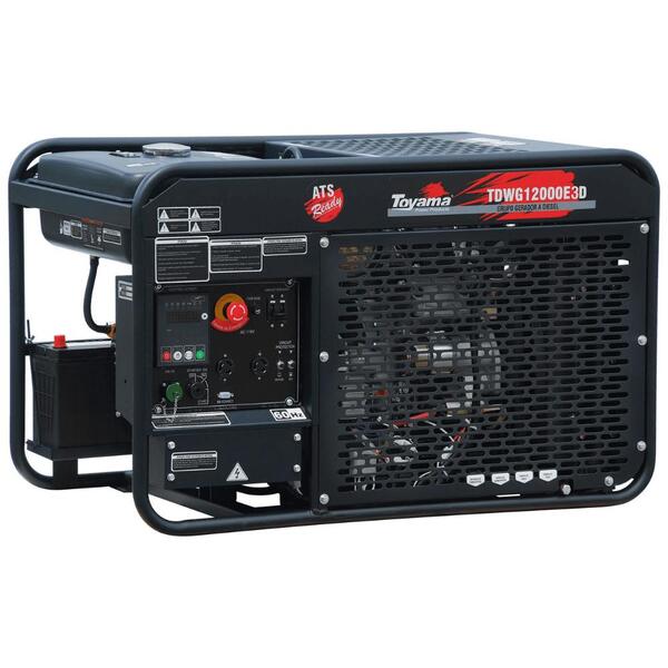 Gerador Tdwg12000e3d Diesel Refrigerado A Água Trifásico 220
