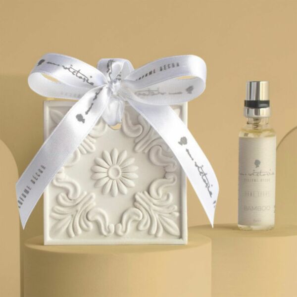 Gesso Perfumado Floral 7 5x7 5cm Bamboo M.victoria