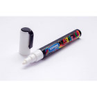 Giz Liquido 5Mm Ponta Dupla 8G Branco -