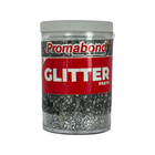 Glitter Escolar Brilhante Cores Vibrantes Prata