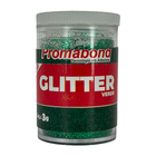 Glitter Escolar Brilhante Cores Vibrantes Verde