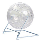 Globo Acrílico De Exercício Para Hamster Com Suporte De Arame