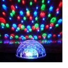 Globo Colorido Jogo De Luz Strobo Rgb Iluminação Dj Festa