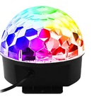 Globo Colorido Jogo De Luz Strobo Rgb Iluminação Dj Festa