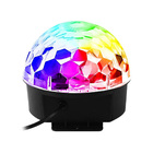 Globo Colorido Strobo Rgb Iluminação Jogo De Luz Dj Bluetooh