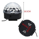 Globo Festas Usb Sd Mp3 Luz Bola Maluca Bluetooth Rgbw