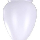 Globo Lustre Pera Plástico P/ Ventilador De Teto Ventidelta