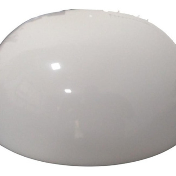 Globo Lustre Plástico P/ Ventilador De Teto Aliseu