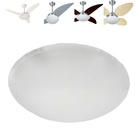 Globo Lustre Vidro P/ Ventilador De Teto Class Ventax Volare