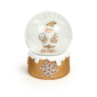 GLOBO NOEL E FLOCOS NEVE Ouro Velho 8X6X6