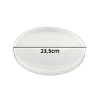 Globo Plástico Para Ventilador De Teto Aliseu Duo Double