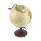 Globo Terrestre Decorativo Geográfico Marco Polo C/ Lupa Base