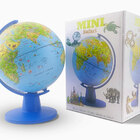 Globo Terrestre Mini Safari Animais Ilustrados Pontos Turísti